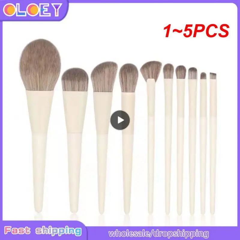 

1~5PCS Makeup Brush Set Make Up Concealer Brush Blush Powder Brush Eye Shadow Highlighter Foundation Brush Cosmetic Beauty Tools