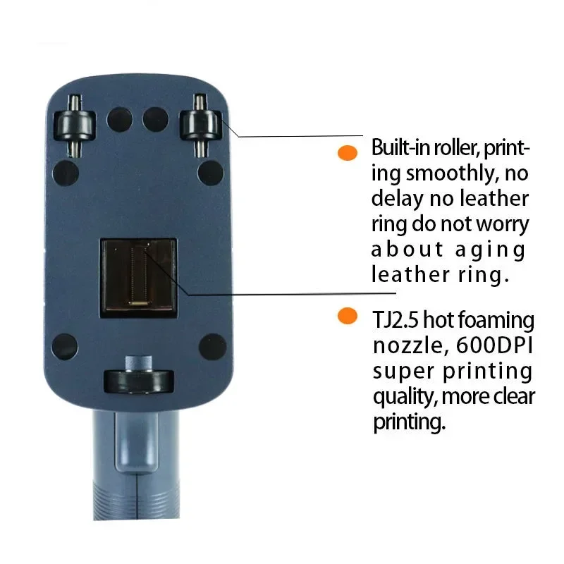 12 7 мм 25 4 Половина/один дюйм Ручной штрих-код с датой истечения срока годности Tij