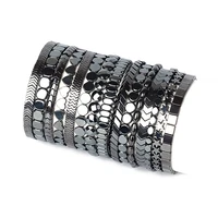 no magnetic energy hematite beaded bracelets men charm slimming therapy health care bracelets women help weight loss jewelry new