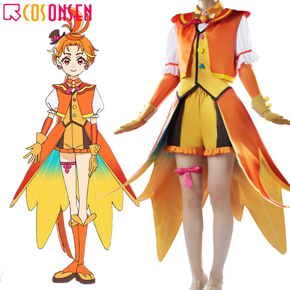 Хирогару Небо! Костюм для косплея Pretty Cure Wing милая униформа девочек наряд ролевых