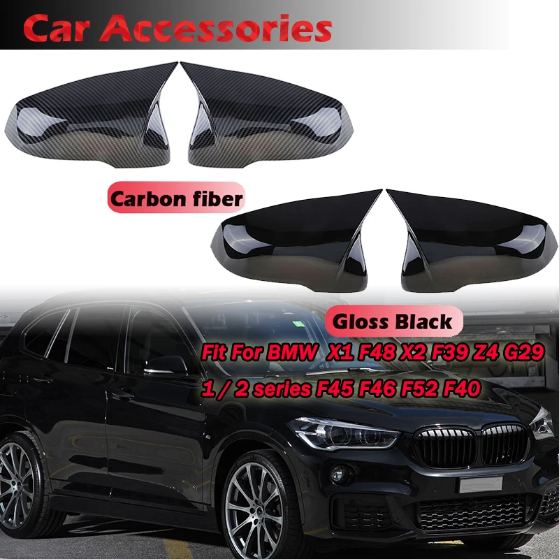 

Rearview Mirror Housing Wing Side Mirror Cover LHD Fit For BMW X1 F48 X2 F39 Z4 G29 1 2 series F45 F46 F52 F40 Car Accessories