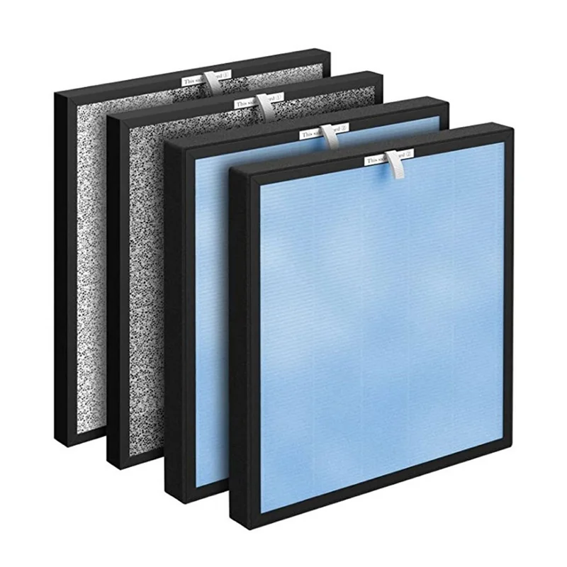 2 комплекта сменные фильтры для HSP001 Smart True HEPA с активированным углем тонкие