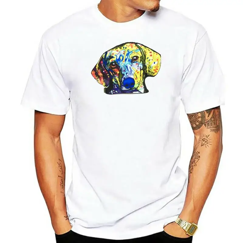 Velocitee Женская психоделическая фотография модная неоновая собака A19039