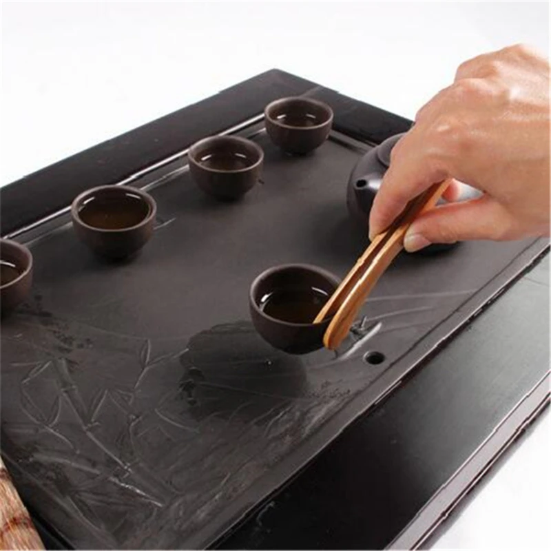 

Bamboo Solid Wood Teacup Clip Anti-Scalding Tea Clip Candy Fruit Salad Small Tools Food Clip Bread Tongs Kitchen Accessories