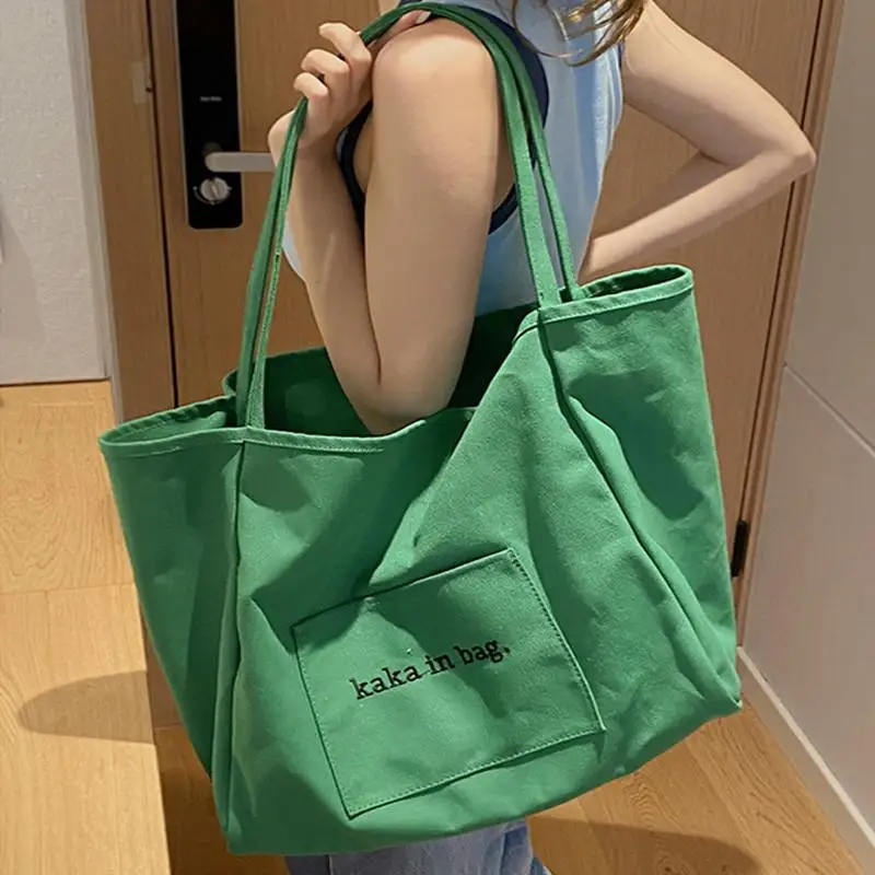

Ins Large Capacity Bag Shopping Bag 2023 Fashion Totes Versatile Shoulder Bag