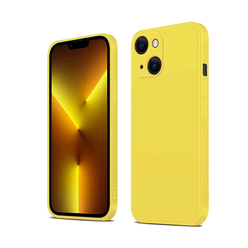 

Phone Case For iPhone 13 11 Pro XS Max XR X Original Soft Protection Case Liquid Silicone Cover For iPhone 12 Mini 7 8 Plus 6S 6