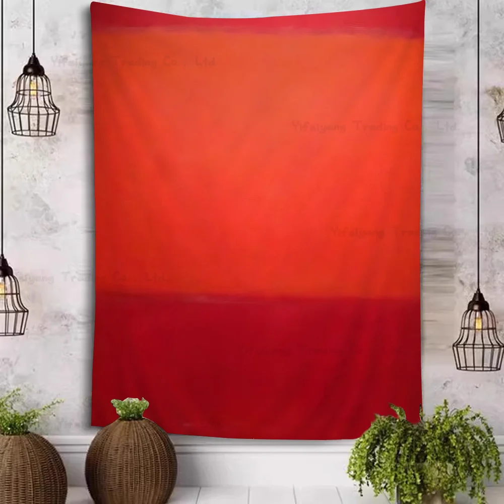 Настенный декор большой настенный гобелен с принтом Марка Ротко дешевый в стиле