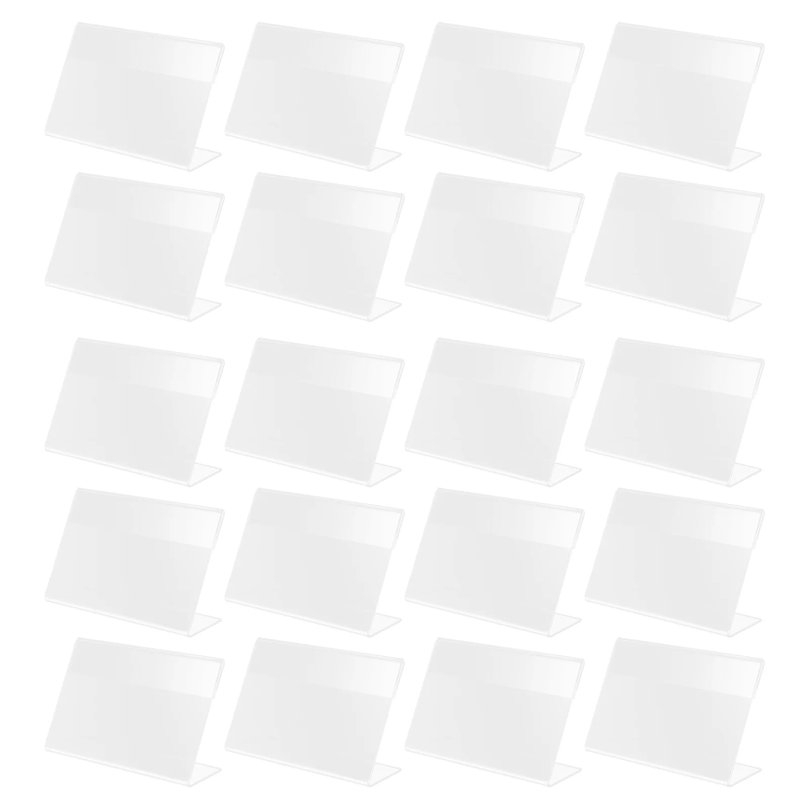 

Holderlabel Display Sign акриловая подставка-этикетки держатели Shelffoodshaperetail Значки для буфета ярлыки прозрачная настольная подставка для доски