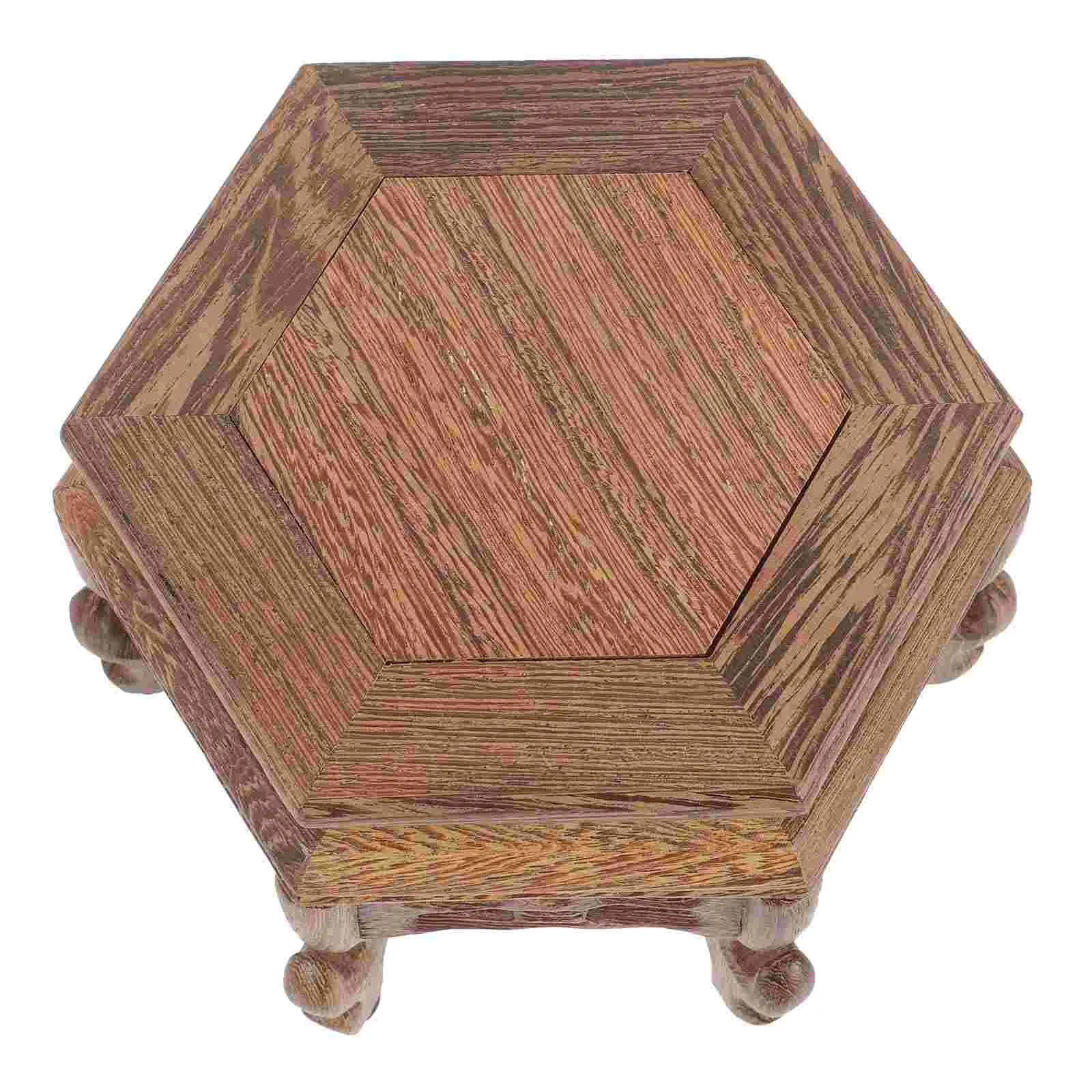 

Shelf Indoor Wooden Pedestal Flower Pot Base Wooden Display Pedestal Planter Display Pedestal