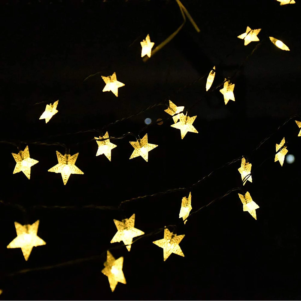 Рисунок 5 - Уличные мерцающие сказочные огни на солнечной батарее