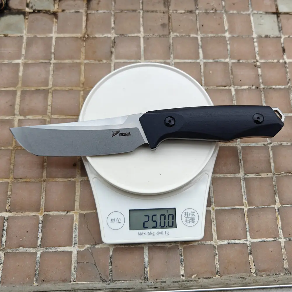 Фото DICORIA BonFire Real 10Cr15MoVCo сталь G10 ручка нож с фиксированным лезвием тактический охотничий кемпинг рыбайня открытый EDC инструмент для выживания №2