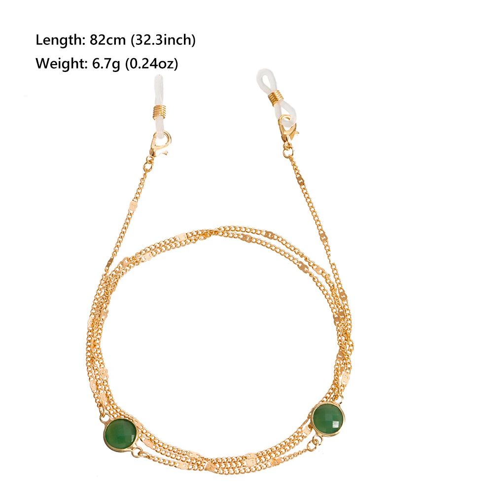 Модная цепочка для очков держатель маски ремешок стильные ремешки на цепочке