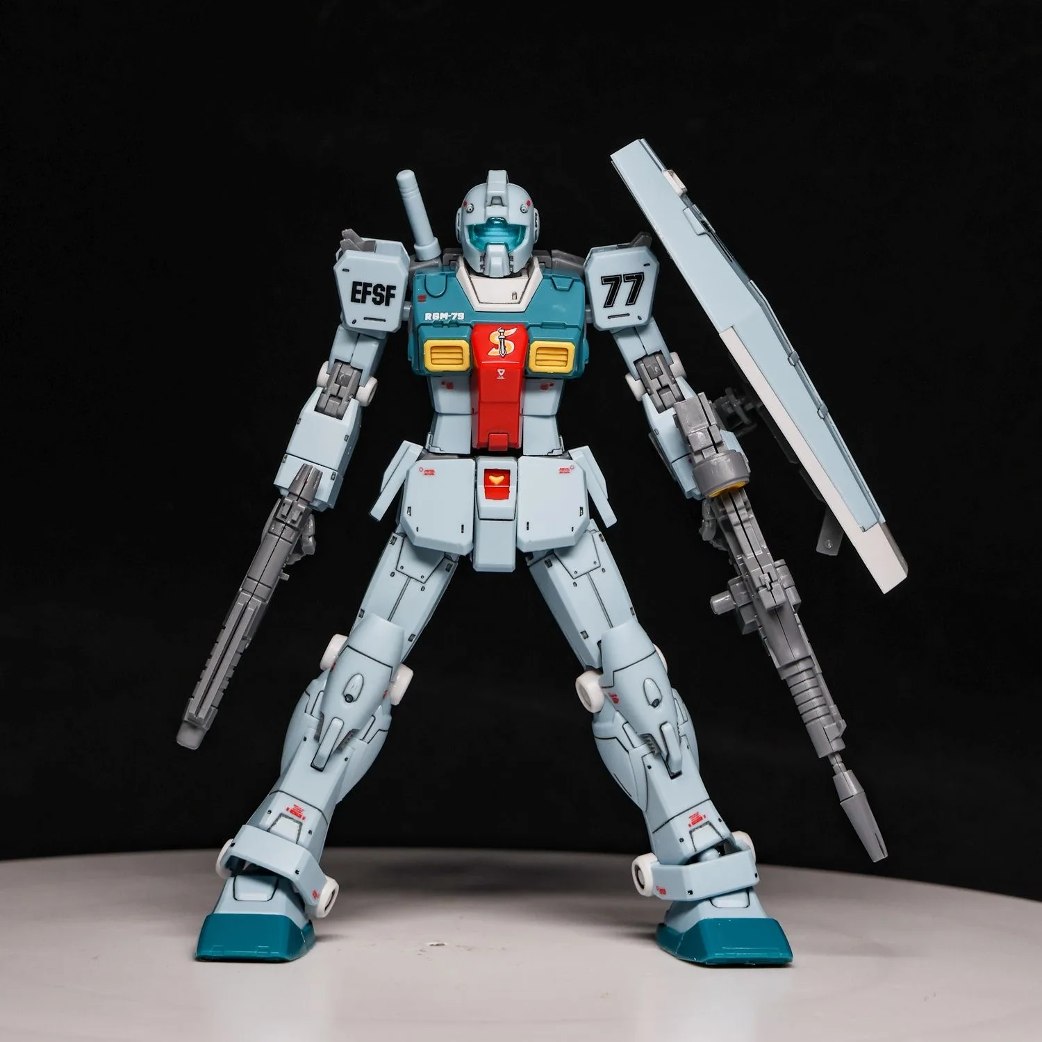 GAOKE HG RGM-79 GM Sleggar Фигурка масштаба 1144 сборная модель комплект Gto Doan's Island аниме фигурки подарок на день рождения (art.: 3920d420f004a) - 3920d420f004a