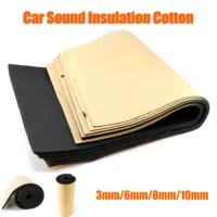 1 Roll 50x300cm 3mm/6mm/8mm/10mm Car Sound Proofing Deadening Truck Anti-noise Sound Insulation Cotton Heat Closed Cell Foam