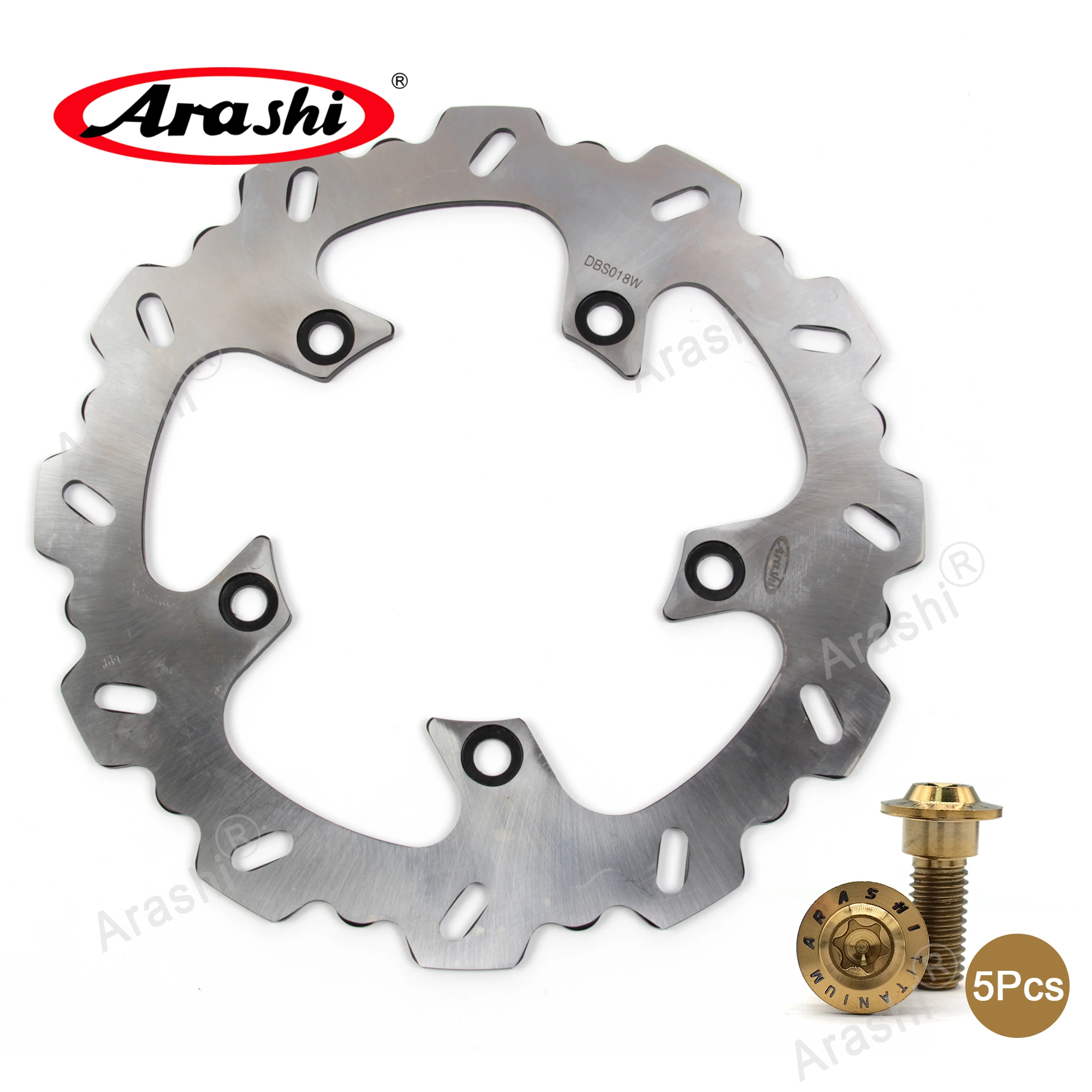 

ARASHI для SUZUKI BURGMAN 650 2004 - 2012 передние тормозные диски CNC Тормозные диски болты 2005 2006 2007 2008 2009 2010 2011 2012