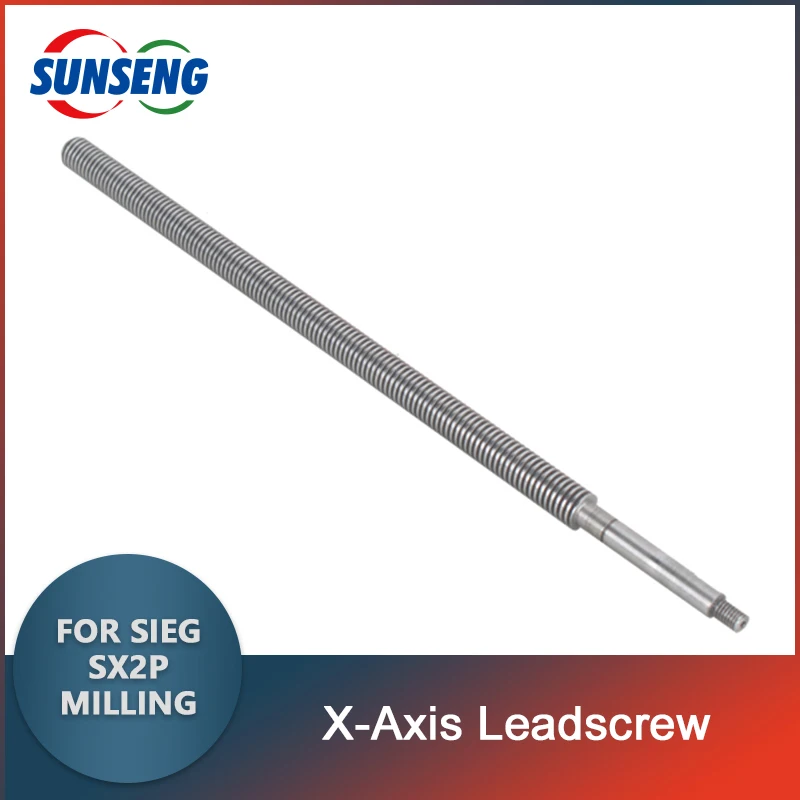 

X-Axis Leadscrew SIEG SX2P-029 Long Leadscrew Mini milling machine accessories