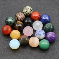 20mm piece assorted crystal healing gemstone spheres healing reiki decor ball