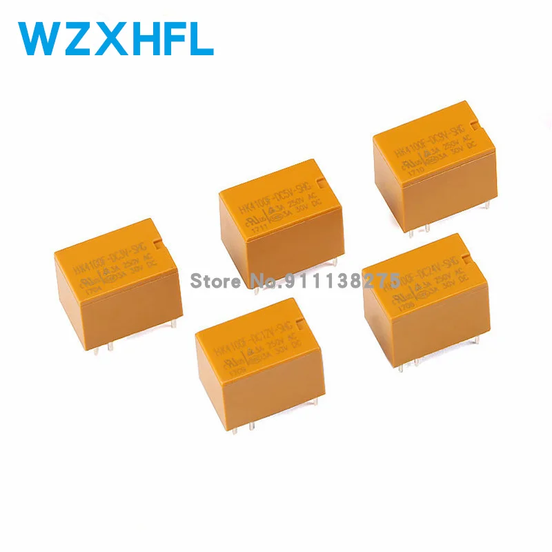 5 шт. релейная лампа Φ 6 контактов 3A 3V / 5V / 9V / 12V / 24V
