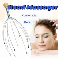 1pc scalp massager neck massage octopus scalp stress relax spa wholesale head massager headache relief massager