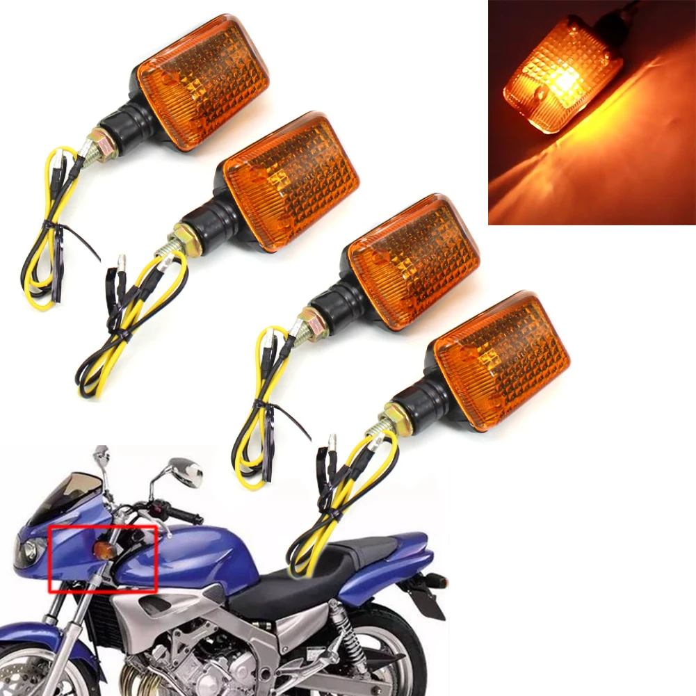 

For Yamaha XJ XS 250 400 650 750 850 Virago Suzuki GS 450 550 750 Intruder Boulevard Mini Turn Signals Light Indicators Lamp