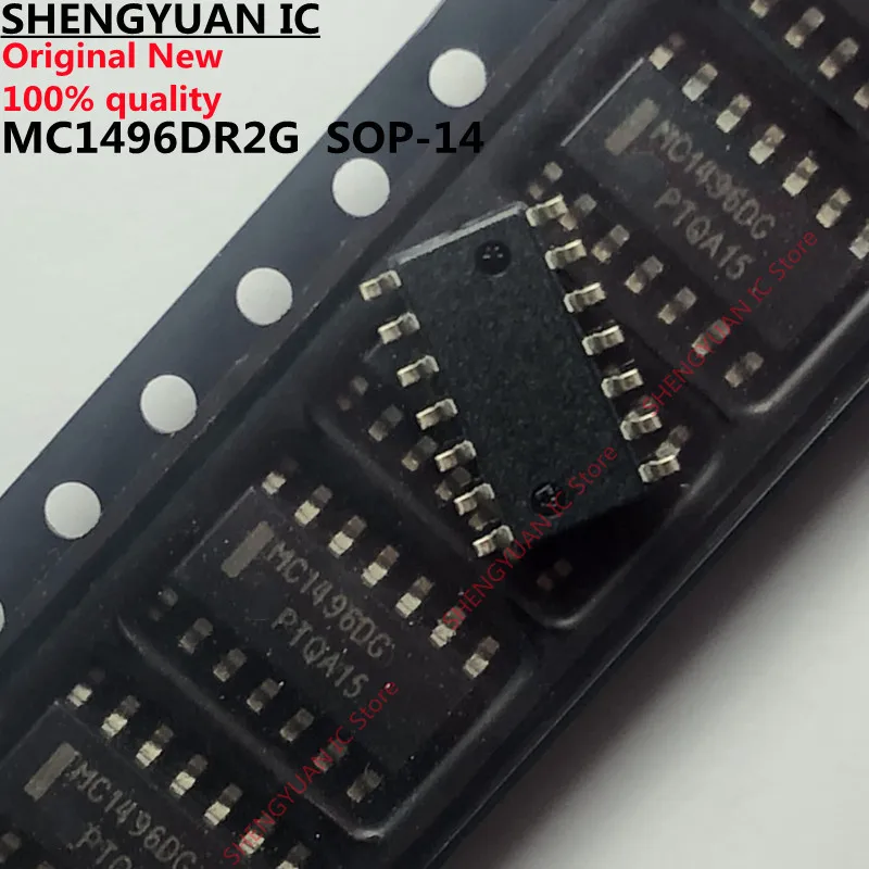 Сбалансированные модуляторы/демодуляторы MC1496DR2G MC1496DG MC1496DR MC1496DR2 MC1496D SOP-14, новые импортные оригинальные, 100%, 10 шт./партия