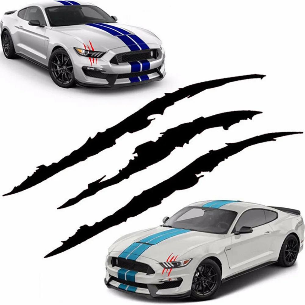 

Auto Car Sticker Reflective Monster Claw Scratch Stripe Marks Headlight Decal Car Stickers Car Decor for BMW Toyota Vw Ford