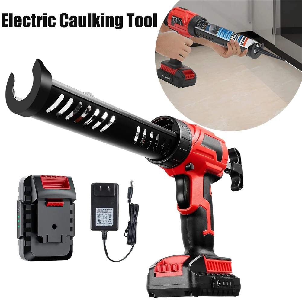 

18V Electric Glue Gun Glass Glue Caulking Gun Wireless Doors and Windows Electric Sewing Glue Tool
