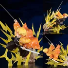 Фигурка аниме Demon Slayer, экшн-фигурка Agatsuma Zenitsu, дыхание грома, фигурка ZERO Kimetsu no Yaiba, кукла, подарок