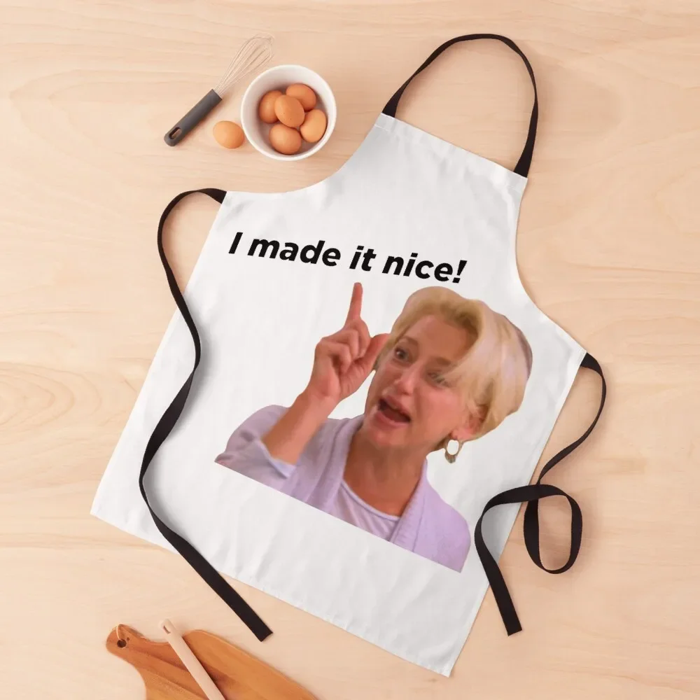 Я сделал это красиво! Фартук Dorinda Medley фартук для рождественского детского сада