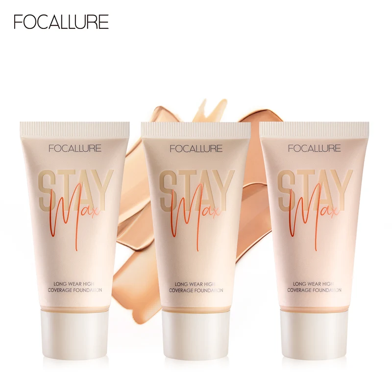 

FOCALLURE Pore-Blurring Matte Foundation Base Makeup Face Oil-control Cosmetics Lightweight Matt Finish Foundation