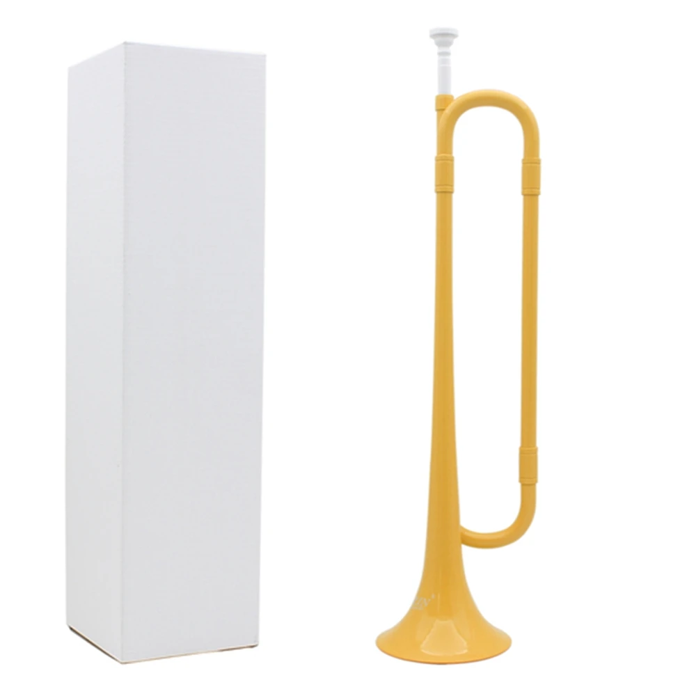 

Light weight bB key Bugle Cavalry Trumpet ABS Musical Music Instruments for Orchestra School Band
