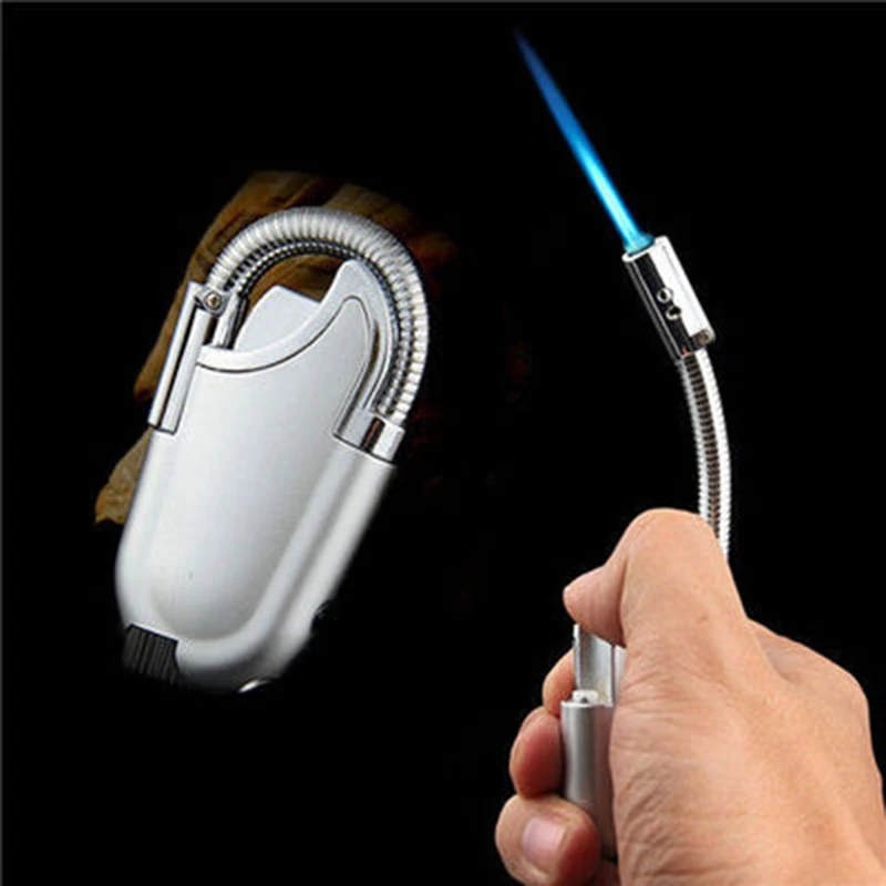 

FOCUS Portable Hose Jet Torch Lighter For Kitchen BBQ Welding Lighter Gas Stove Ignition Cigar Pipe Cigarette Windproof Lighter