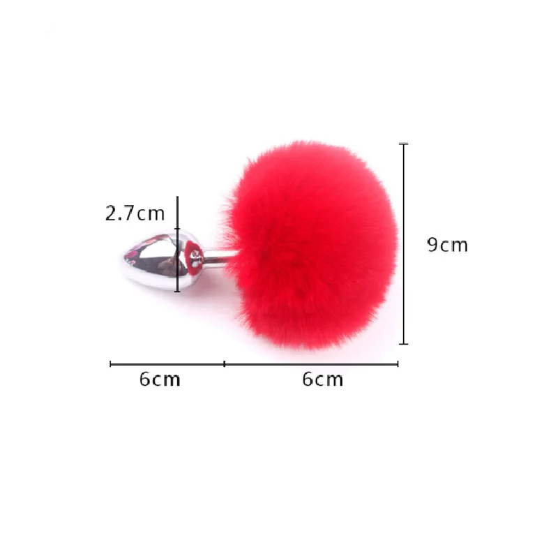 Анальная пробка Vieruodis Кроличий хвост