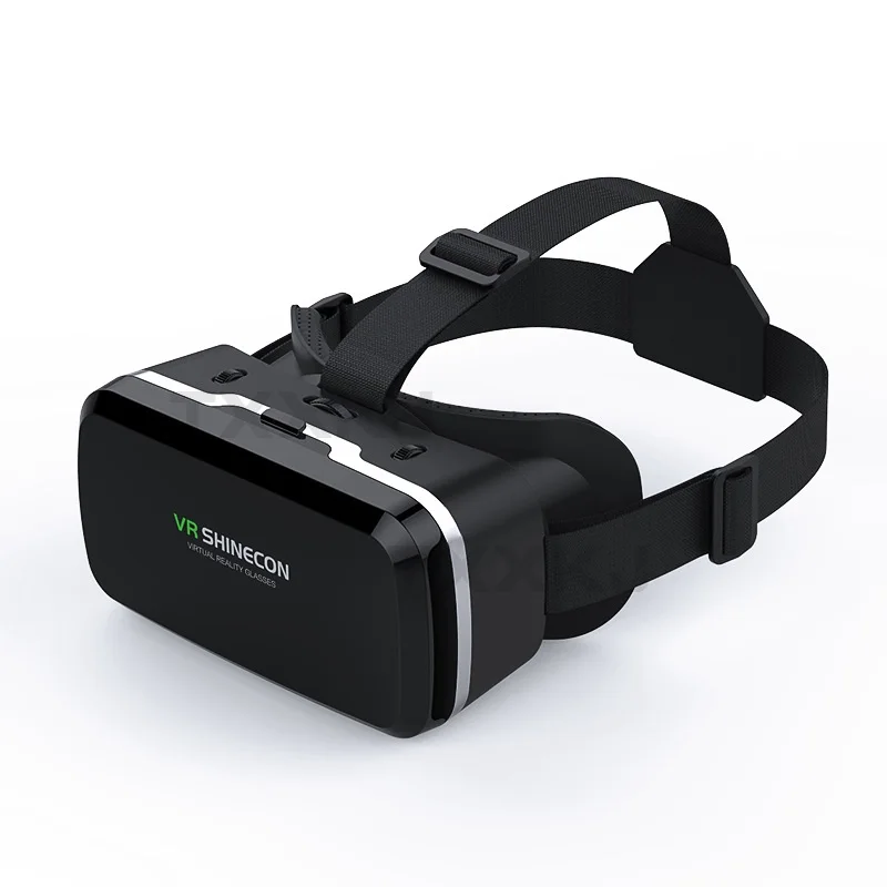 

VR Glasses 3D Virtual Reality Gaming Glasses Digital Glasses 360° Panoramic Mode Compatible with iPhone and Android Phoness