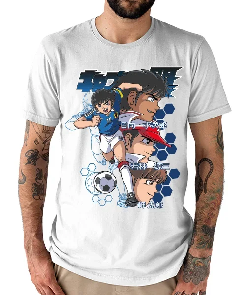 Футболка для аниме Supercampeones Japón