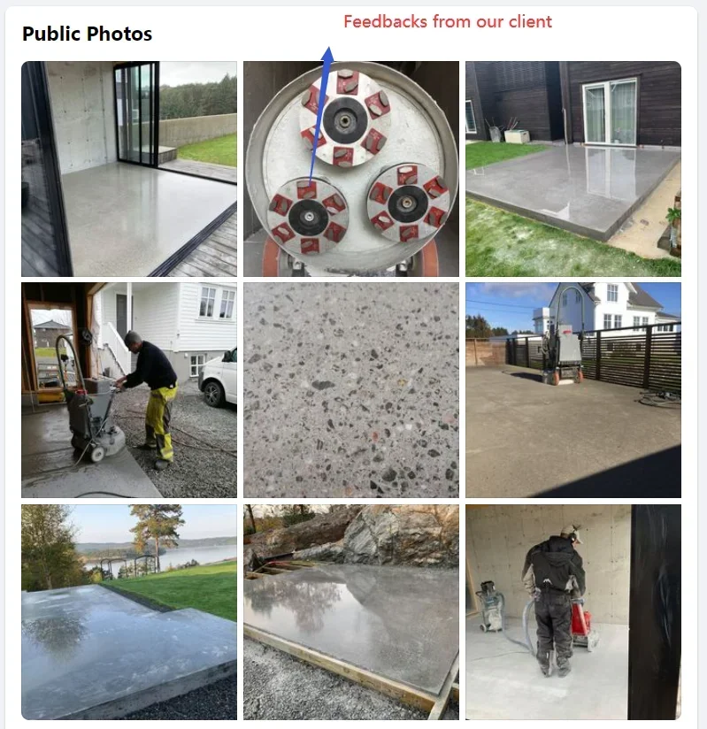 9 шт. 30H металлический алмазный шлифовальный диск сегментный башмак для