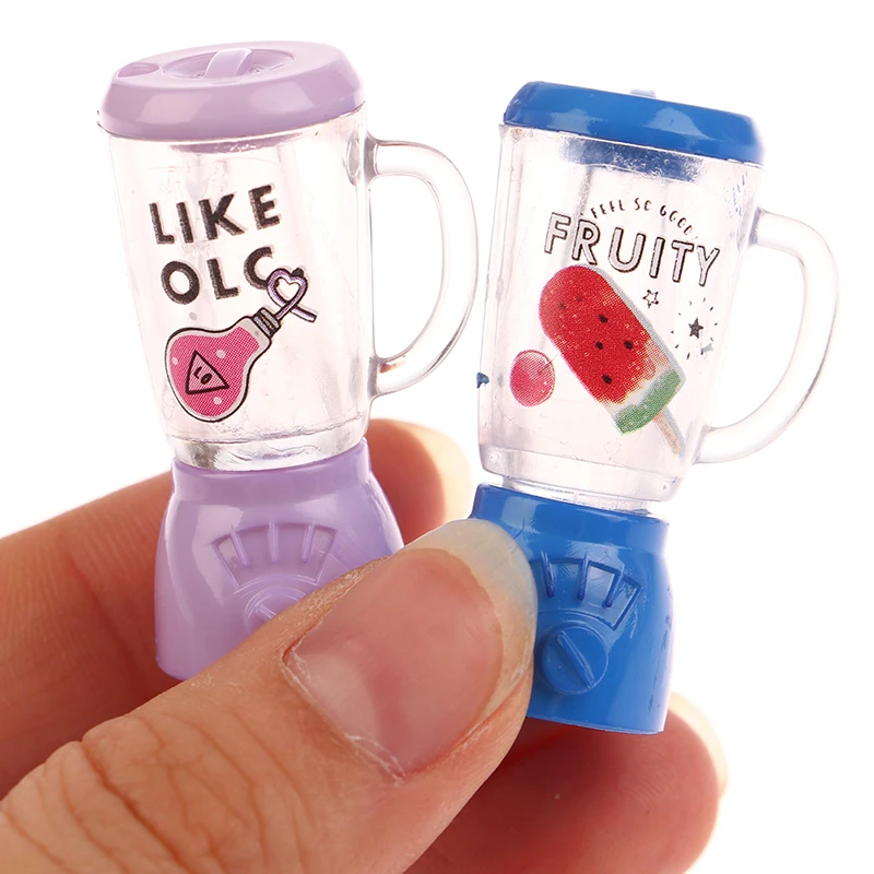 

Mini Simulation Electrical Appliance Model 1:12 Dollhouse Miniature Juice Machine Doll House Accessories Kids Pretend Play Toys