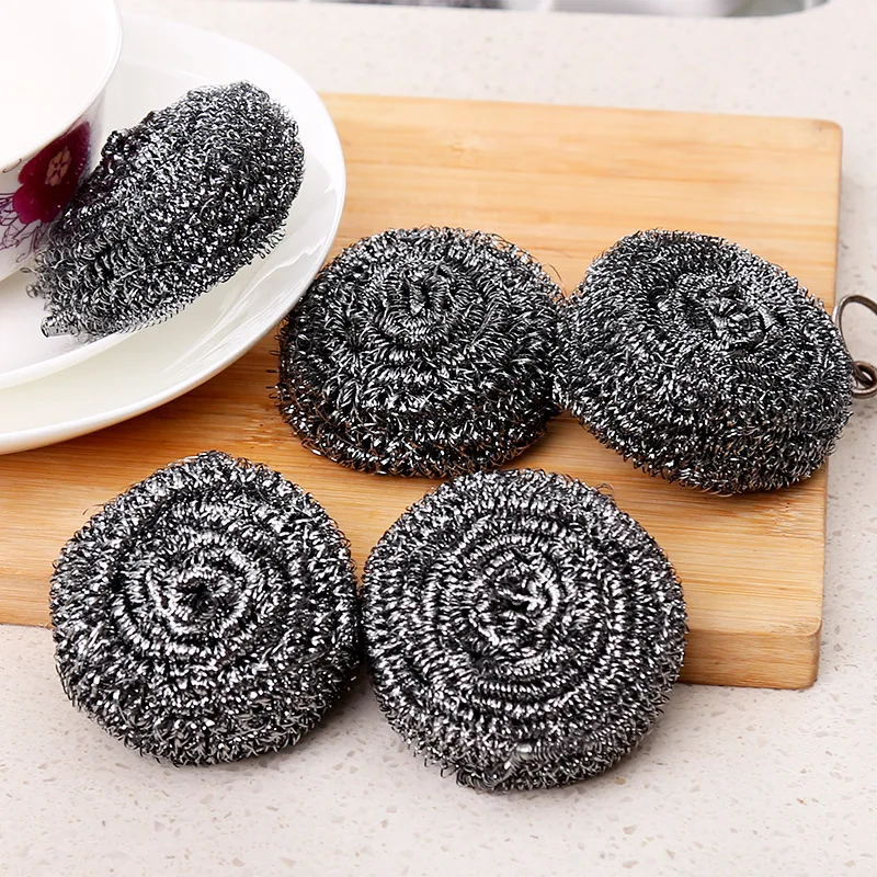 

Щетка для мытья посуды, кухонный бытовой аппарат для мытья посуды, с шариками из нержавеющей стали