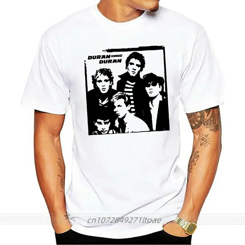 

male brand teeshirt men summer cotton t shirt Men tshirt Duran Duran Music T Shirt Printed T-Shirt tees top