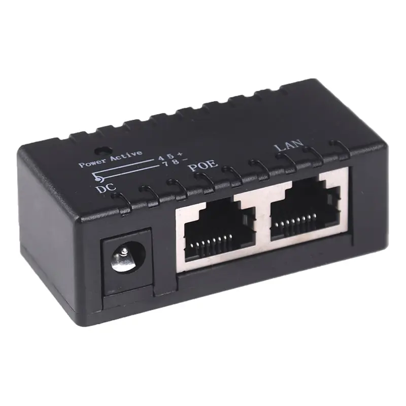 12V - 48V POE Injector Power Splitter for IP Camera POE Adapter Module Accessories VoIP Phone Netwrok AP device