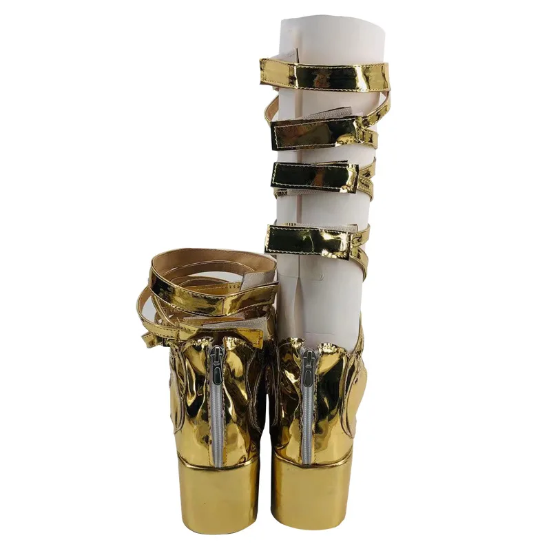 Game Identity V Luchino Diruse обувь с золотой кожей ботинки для косплея комиксы вечеринка на