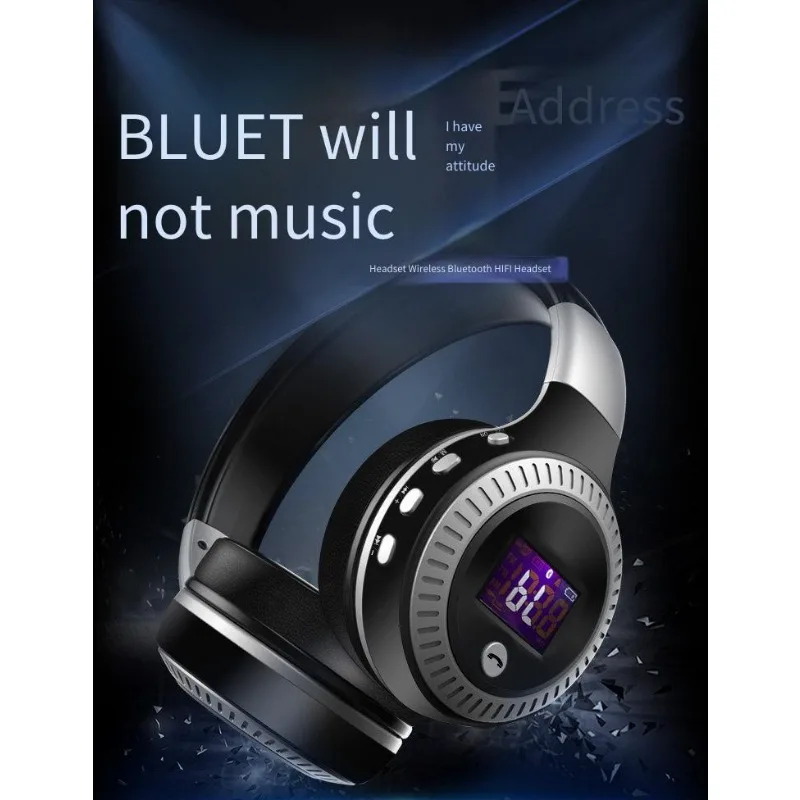 Фото Наушники ZEALOT B19 Bluetooth, полноразмерные, стерео, с глубокими басами, складные, с FM-радио, поддержкой TF-карт и микрофоном №1