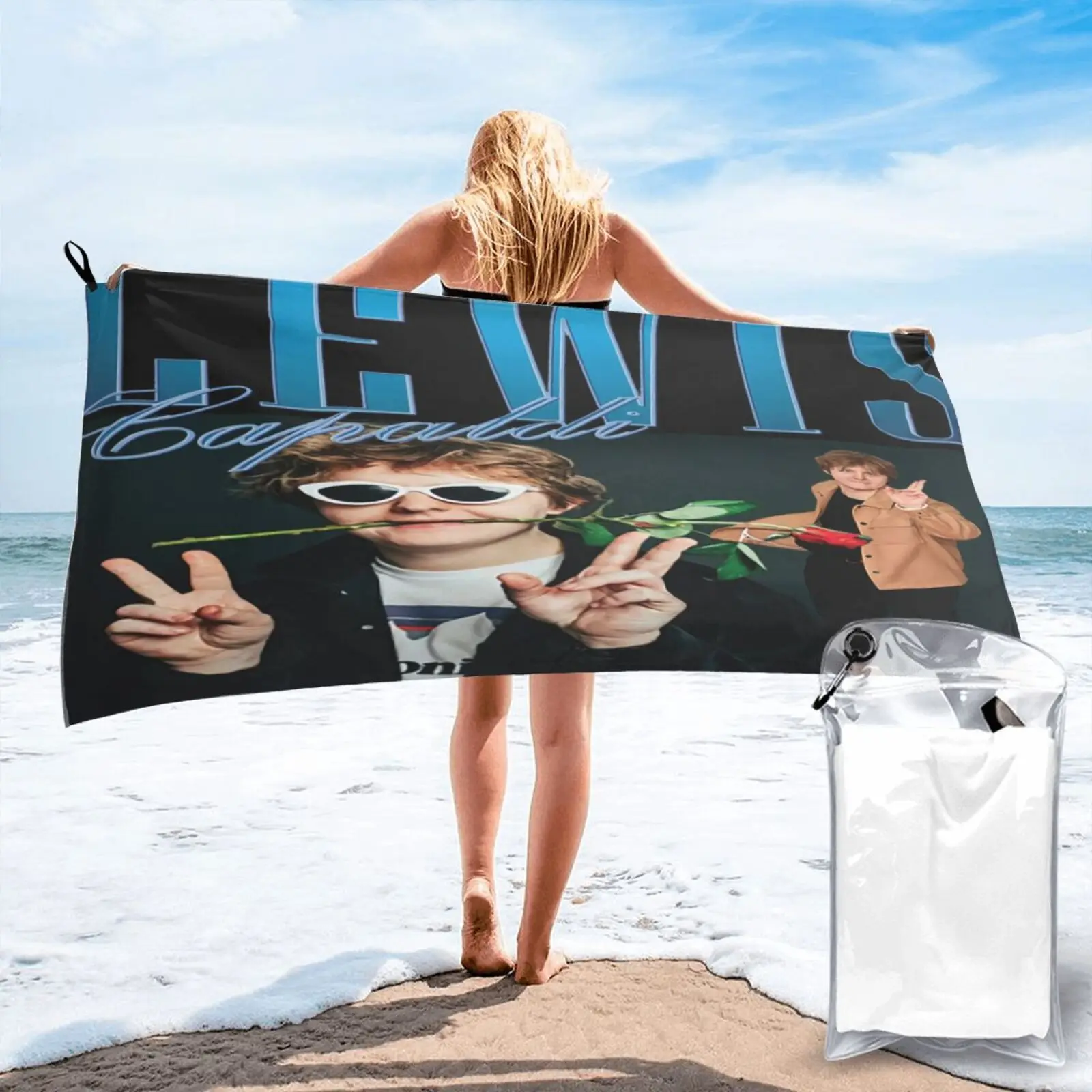 

Lewis Capaldi Scottish Singer Songwriter Beach Towel Towel Beach Face Towel Spa Large Beach Towel Spa Towel Bath For The Beach