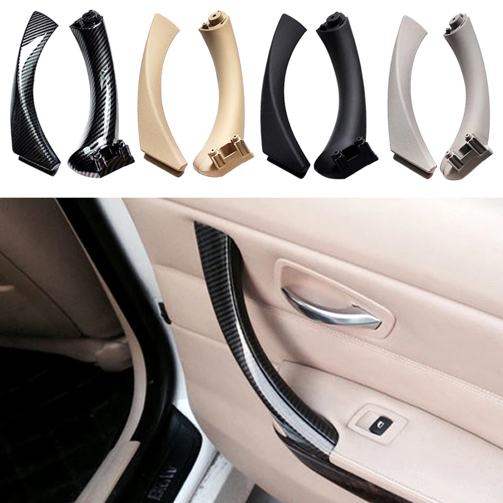 

Upgraded Interior Door Pull Handle With Cover Trim Replacement For BMW 3 series E90 E91 E92 316 318 320 325 328i 2004-2012