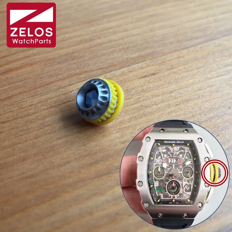 Стальная Водонепроницаемая корона для часов Ричард Милли автоматические часы