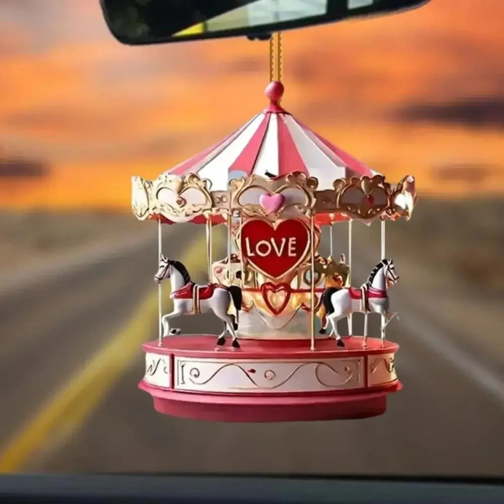 MOONBIFFY Акриловый подвесной кулон карусель скоросчет математическая карусель 6 лет нейрозадания нейроигры