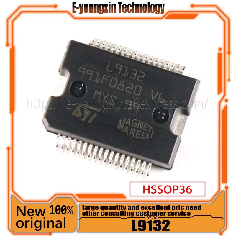 

10PCS/LOT New L9132 HSOP36 Automotive Engine Computer IC Power Management Startup Chip for Chery Marelli car motor chip
