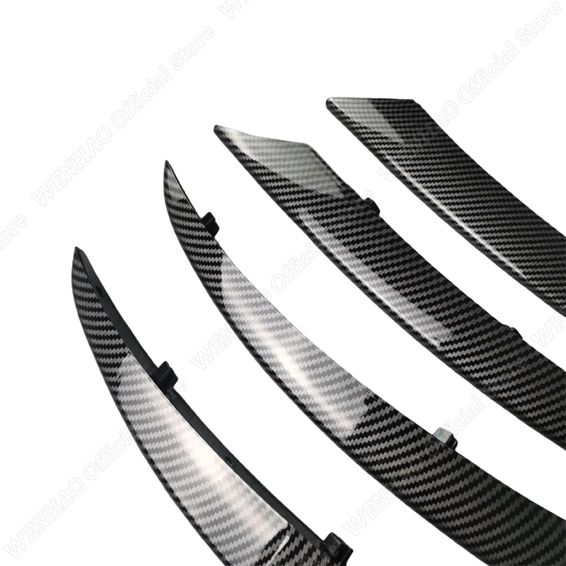 4 шт. крышки решетки передних противотуманных фар для Mercedes Benz C Class W205 C205 S205 C300 C160 C200