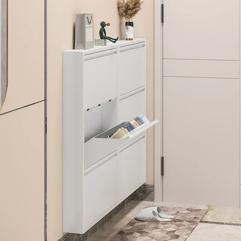 Многоцелевая ультратонкая простая полка для обуви многослойная хранения в