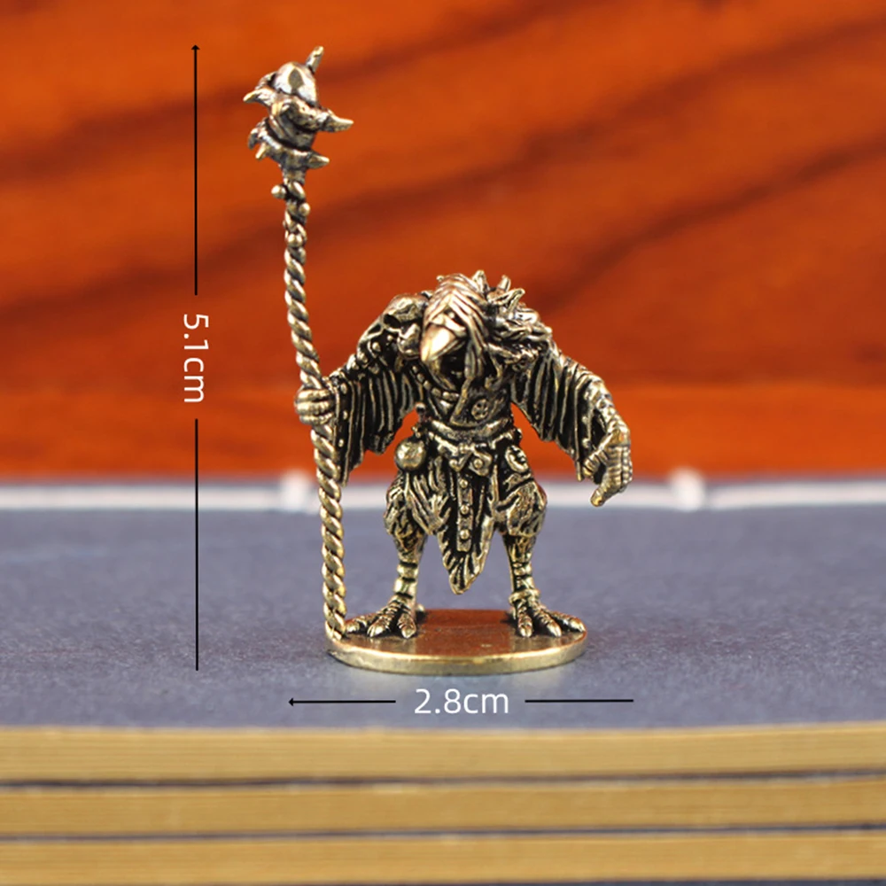 

Бронзовая статуэтка волшебника-птичника